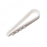 Дюбель-ялинка Apro 6 мм кругла (100 шт.) білий