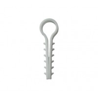 Дюбель-ялинка 12 мм кругла (100 шт.) білий