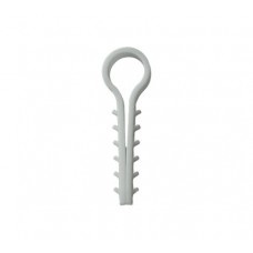 Дюбель-ялинка 12 мм кругла (100 шт.) білий