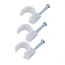 Скоба з цвяхом D5 мм АскоУкрем CHR-5 White