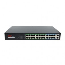 POE комутатор мережевий ONV H1024PL 24xPoE