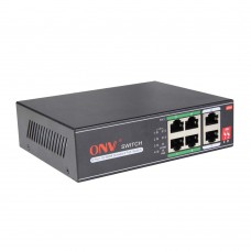 POE комутатор мережевий ONV H1064PSD 4хPoE