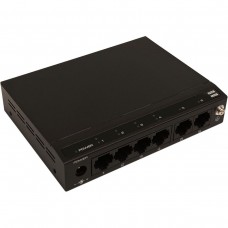 POE комутатор мережевий Utepo SF6P-FHM 4хPoE