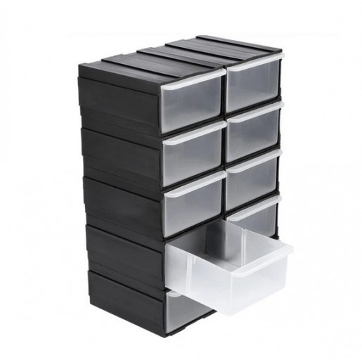 Касетниця Qbrick System на 10 ящичків