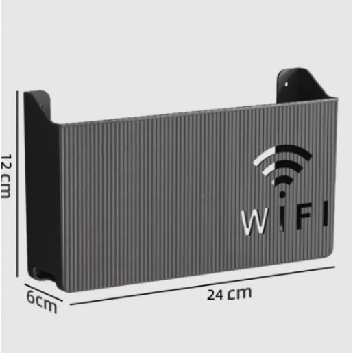 Органайзер-полиця для WiFi роутера Black