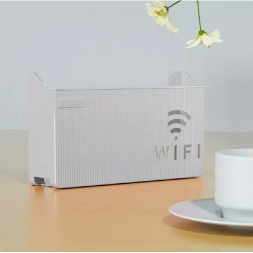 Органайзер-полиця для WiFi роутера Gray