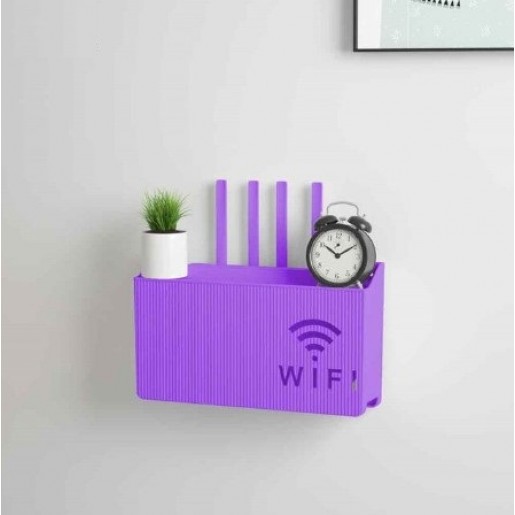 Органайзер-полиця для WiFi роутера Purple