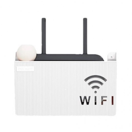 Органайзер-полиця для WiFi роутера White