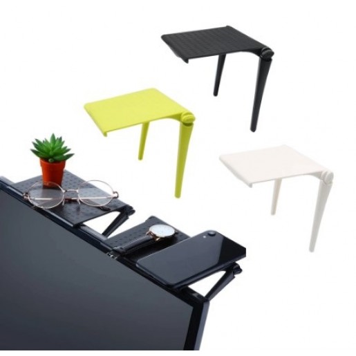 Полиця - кронштейн для WiFi роутера / ТВ тюнера (15 см) Black