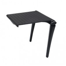 Полиця - кронштейн для WiFi роутера / ТВ тюнера (15 см) Black