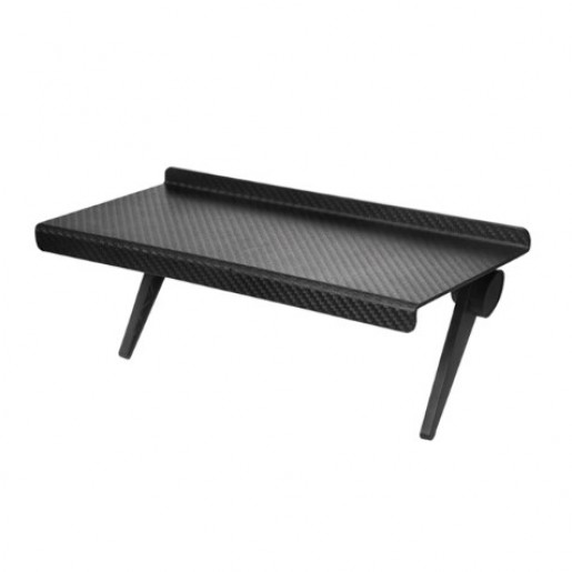 Полиця - кронштейн для WiFi роутера / ТВ тюнера (26см) Black