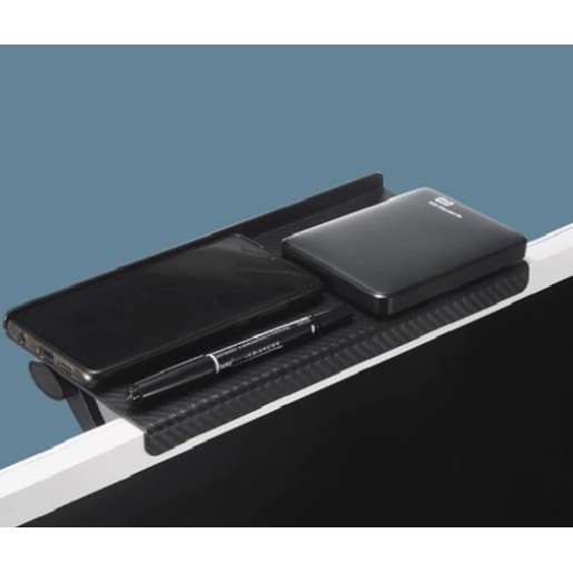 Полиця - кронштейн для WiFi роутера / ТВ тюнера (26см) Black