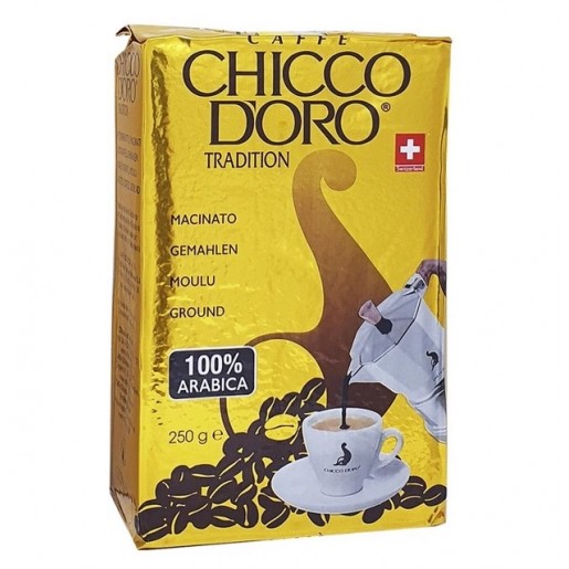 Кава Chicco D'oro Тradition 100% arabica мелена 250 г