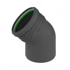 Коліно каналізаційне 110х67°