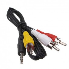 Кабель Jack 3.5 (M) to 3xRCA (M) 1.0m