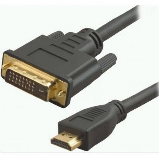 Кабель DVI to HDMI 24+1pin 1.8m Atcom (3808)