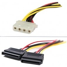 Кабель Molex F - 2 SATA Power