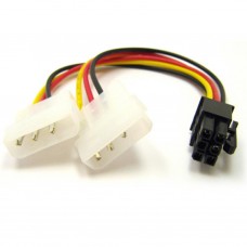 Кабель Video power Atcom (16185) 6 pin to 2 molex