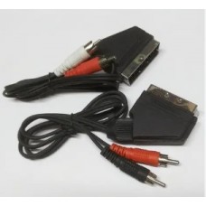 Кабель SCART (M) to 2xRCA (M) 1.0m