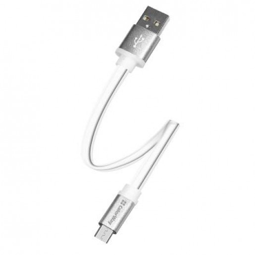 Кабель USB to microUSB ColorWay 0.25m White