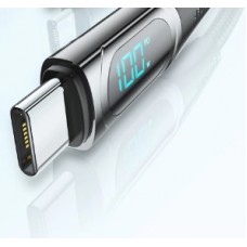 Кабель Essager USB Type-C to Type-C 5A Fast Charging Blue
