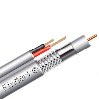 Коаксіальний кабель Finmark F5967BV 2x0,75 мідь 100m білий