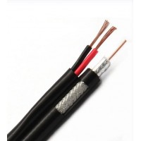 Коаксіальний кабель Finmark F5967BV 2x0,75 мідь 100m чорний