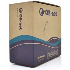 Кабель OK-Net UTP 500м cat.5e 2 пари (КПВ-ВП (100) 2х2х0,48/500) внутрішній