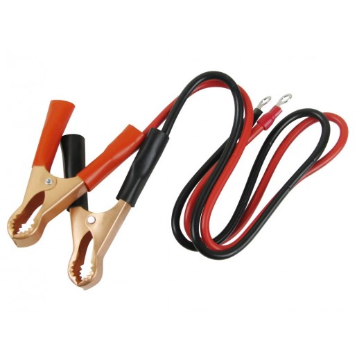 Кабель для інвертора Lemanso LM40255 з крокодилами 6 мм² 500 мм