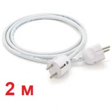 Кабель живлення вилка-вилка 2 м для генераторів зарядних станцій та інверторів 16А з/з