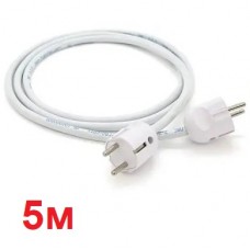 Кабель живлення вилка-вилка 5 м для генераторів зарядних станцій та інверторів 16А з/з