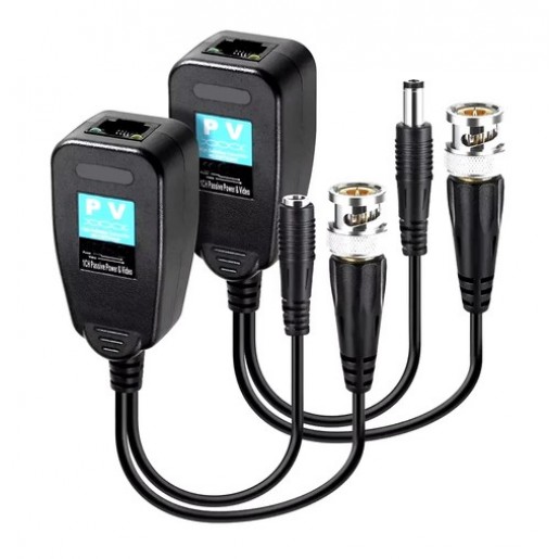 Передавач відеосигналу Transceiver RJ45-BNC for HDCVI HDTVI AHD Analog