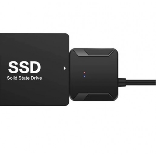 Адаптер USB 3.0 - SATA для SSD-HDD2.5-3.5'' дисків з блоком живлення