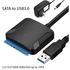 Адаптер USB 3.0 - SATA для SSD-HDD2.5-3.5'' дисків з БЖ