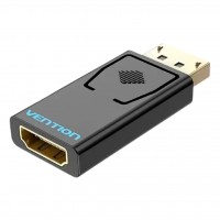 Перехідник-адаптер DP (M) to HDMI (F) Vention