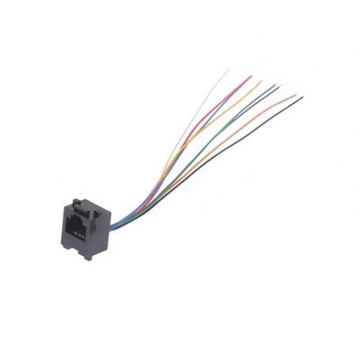 Роз'єм RJ-45 Female Black