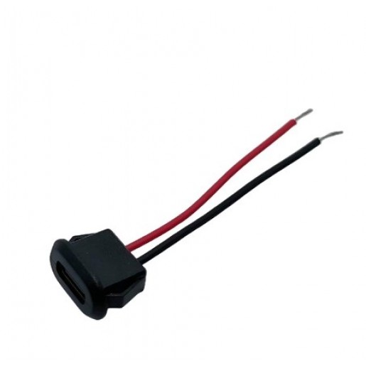 Роз'єм Type-C Female (мама) чорний