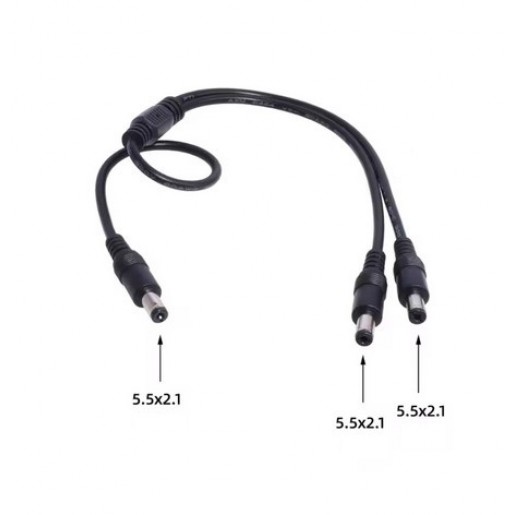 Розгалужувач живлення DC Splitter 1-2 Male