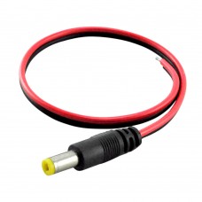 Штекер живлення DC12V Male (папа) з кабелем