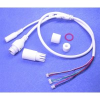 PoE кабель для IP камери з роз'ємами та гермоковпачком