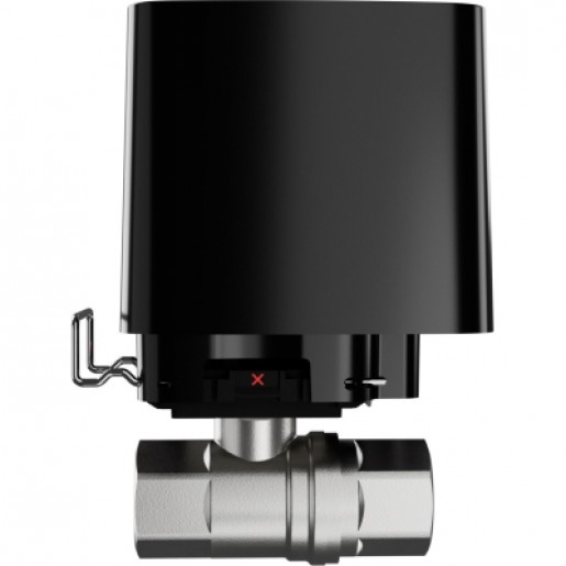 Кран перекриття води з дистанційним керуванням Ajax WaterStop 1/2" Black