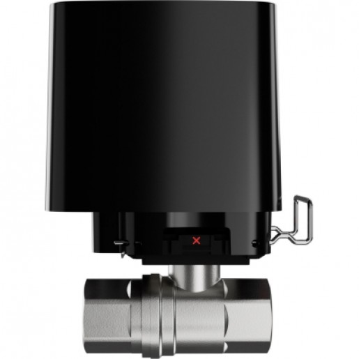 Кран перекриття води з дистанційним керуванням Ajax WaterStop 1/2" Black