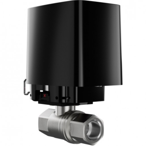 Кран перекриття води з дистанційним керуванням Ajax WaterStop 1/2" Black