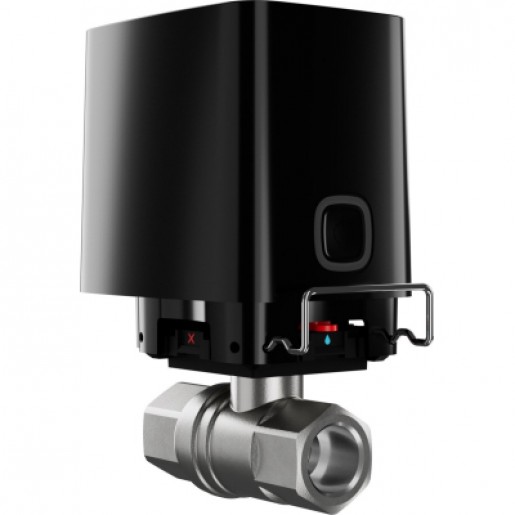 Кран перекриття води з дистанційним керуванням Ajax WaterStop 1/2" Black