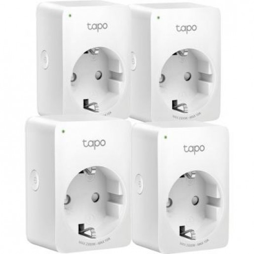 Розумна розетка TP-Link Tapo P100 (4-pack)