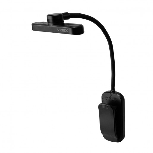 LED світильник Videx VL-NL134B акумуляторний для читання Black