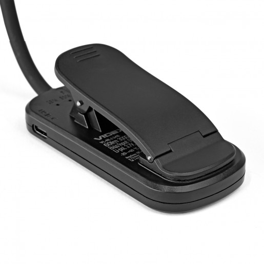 LED світильник Videx VL-NL134B акумуляторний для читання Black