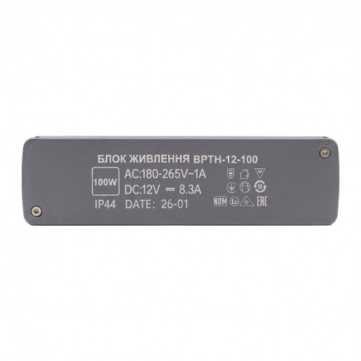 Блок живлення 12V-8.3А AC/DC Biom BPTH-12-100