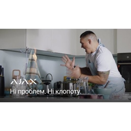 Датчик детектування диму Ajax FireProtect White