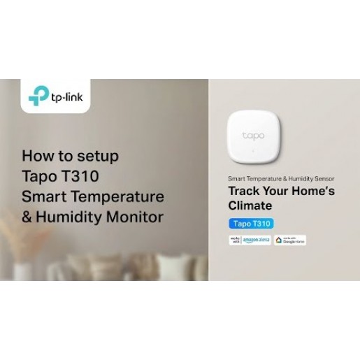Розумний датчик температури та вологості TP-Link Tapo T310 Розумний датчик температури та вологості TP-Link Tapo T310